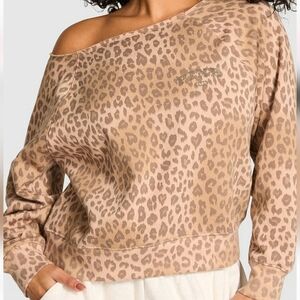 PINK off shoulder sweater